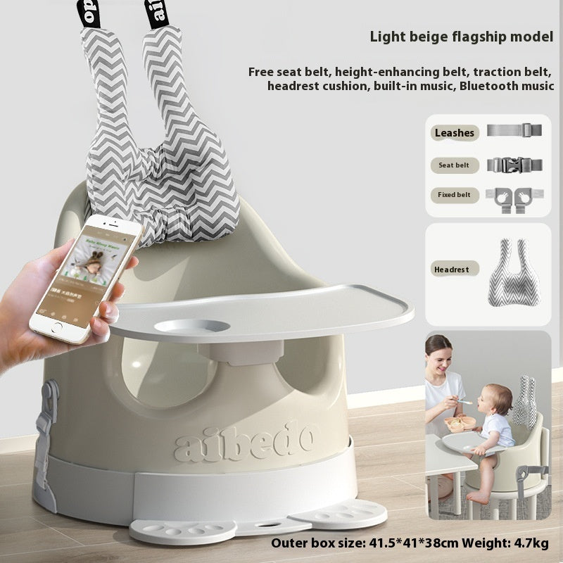 Aibedo Foldable Baby High Chair - Multi-Functional Adjustable