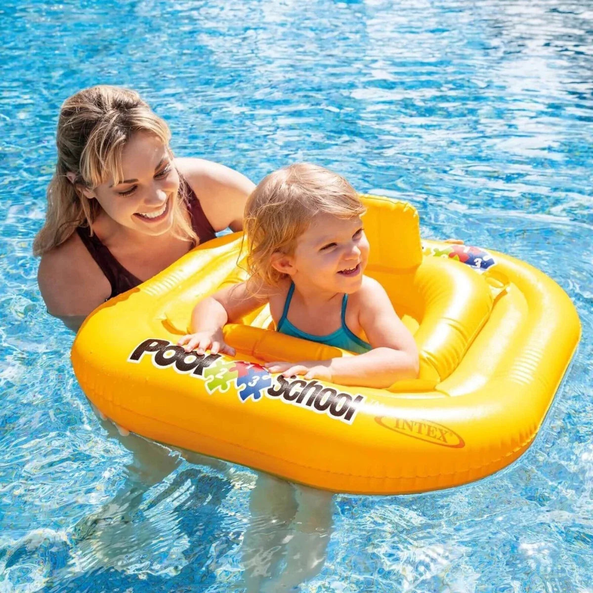 INTEX Deluxe Baby Float Pool School Step 1-2 years