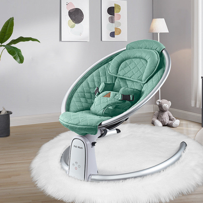 KalmNest Electric Baby Rocker - Adjustable Recline & Gentle Motion