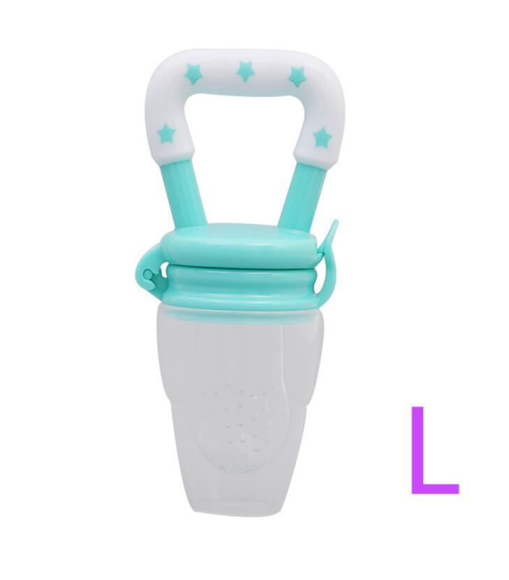 Baby Fruit Feeder - BPA-Free Silicone Teether with Safety Lock