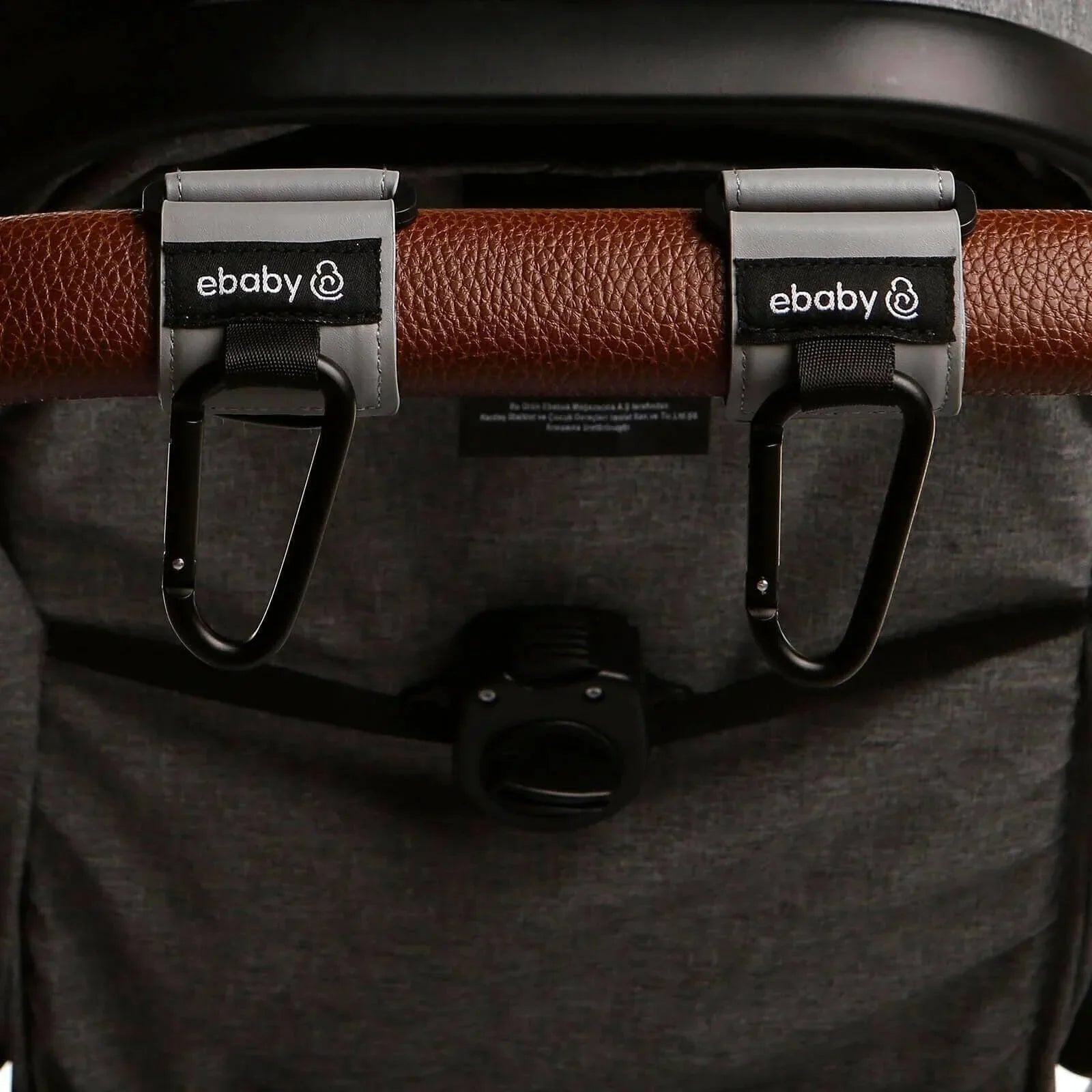 ebaby Universal Stroller Carrying Hook - Double Set