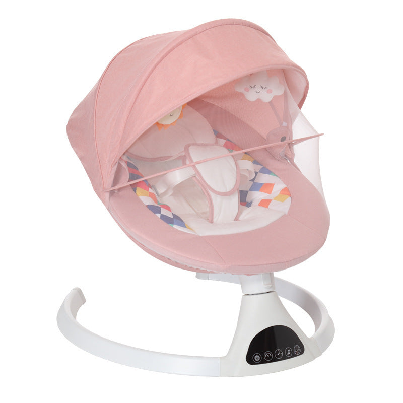 Komfoty Electric Baby Rocker - Auto Swing, Music, Recline Settings