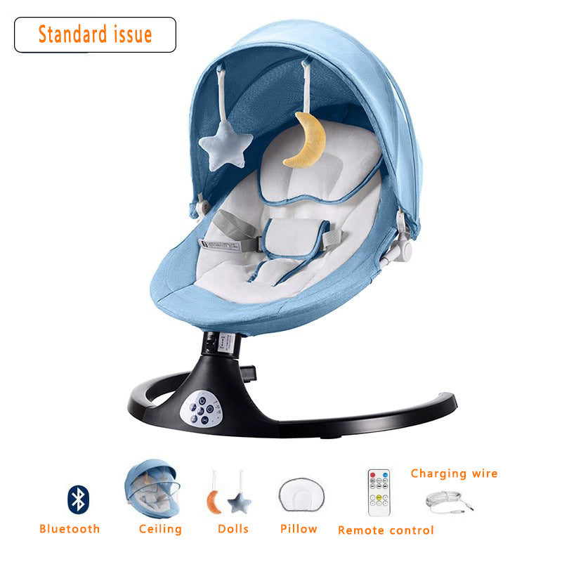 Electric Baby Rocker Chair - Adjustable Reclining Bouncer Seat