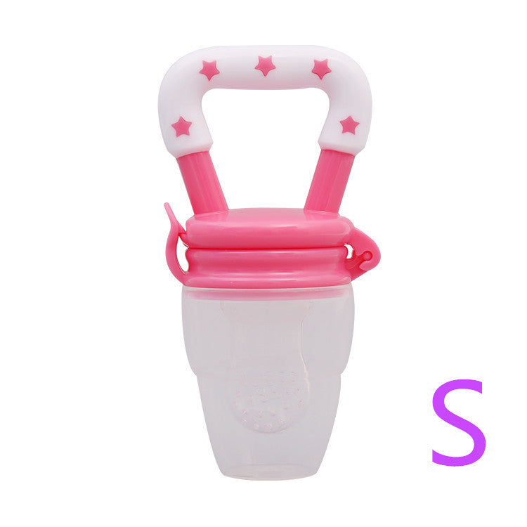 Baby Fruit Feeder - BPA-Free Silicone Teether with Safety Lock