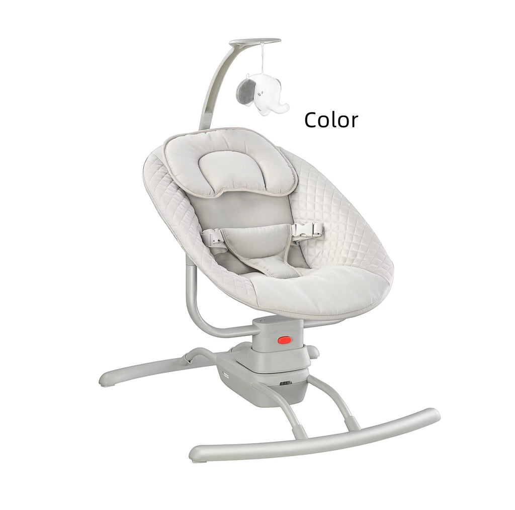 Electric Baby Rocker Chair Bluetooth Music - Smart Auto Swing Infant