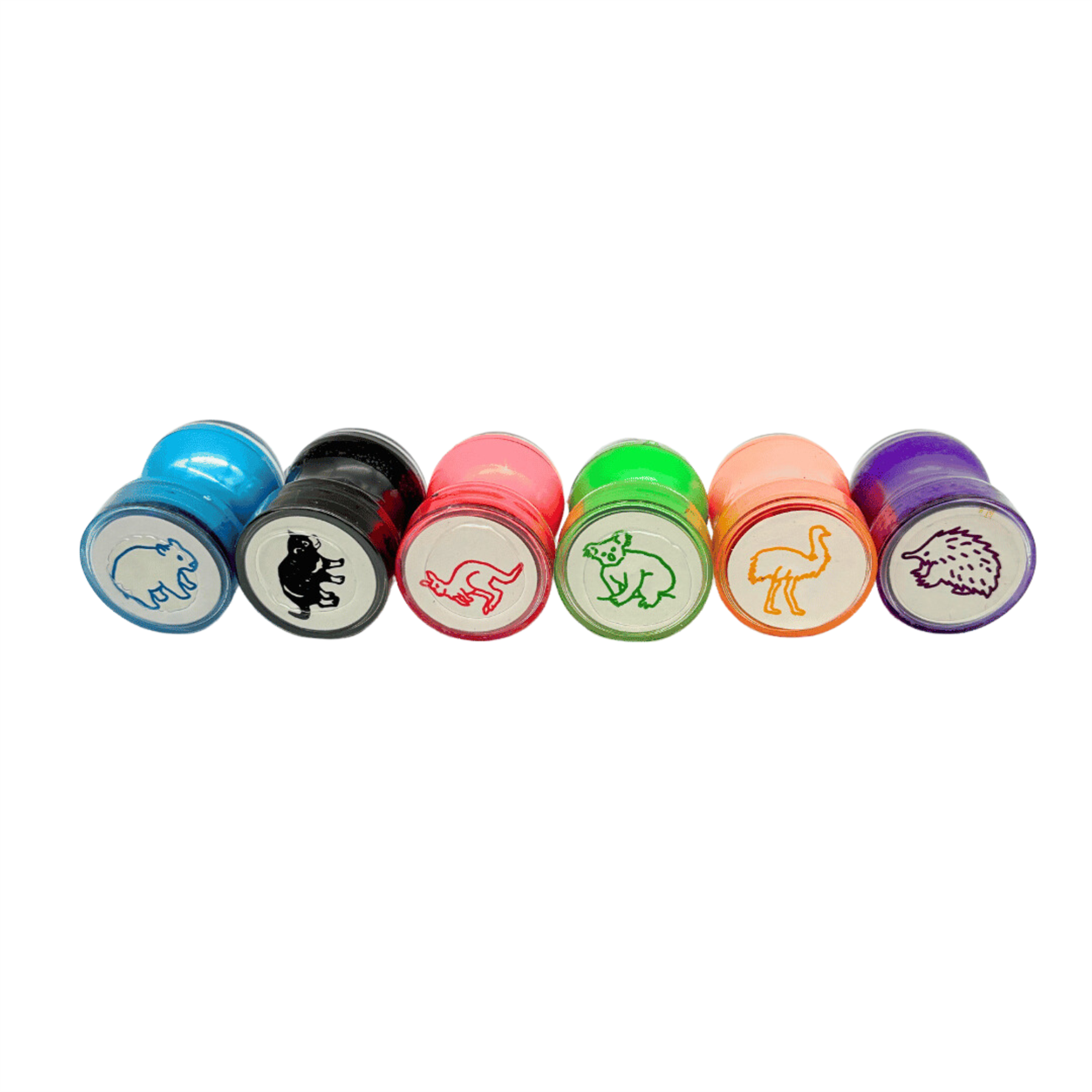 Double Sided Self Inking Australian Animal Stamper (single)