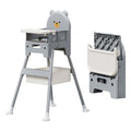 Amobi Adjustable Portable Foldable High Chair & Bench - Plastic